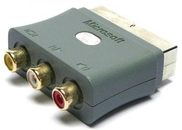 Xbox360 Chinch-Scart Adapter (Original)